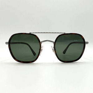 Persol 2480-S 513/31 Silver Havana w/ Gray Polarized Lens Sunglasses 50-22-145